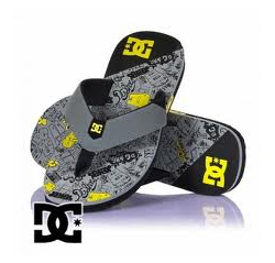 dc shoes flip flops