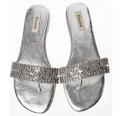 diamante flip flops