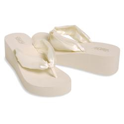 Ivory Wedding Flip Flops