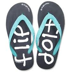 Wide Flip Flops